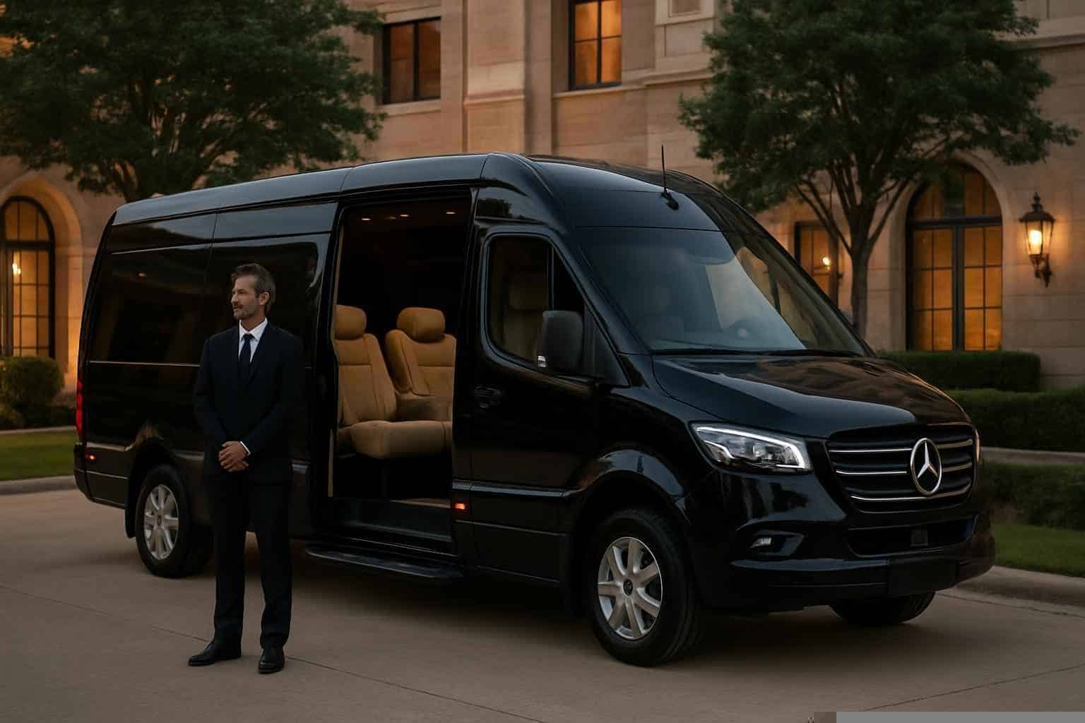 Luxury Passenger Van with Driver in The Colony Texas