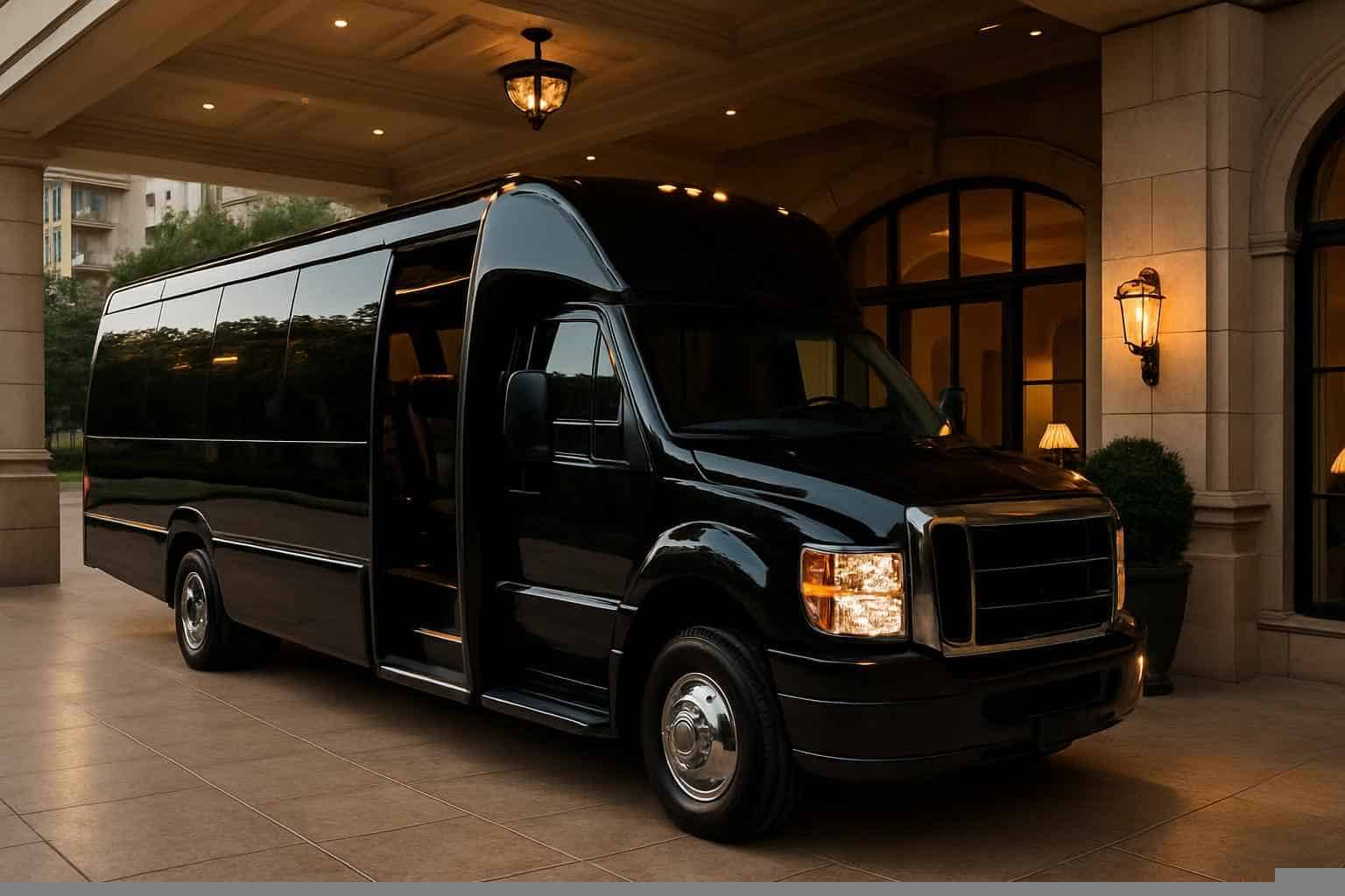 Luxury Shuttle Bus Rental in Carrollton Texas