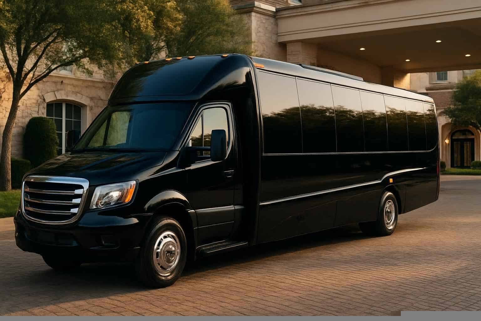 Luxury Shuttle Bus Rental in Southlake Texas