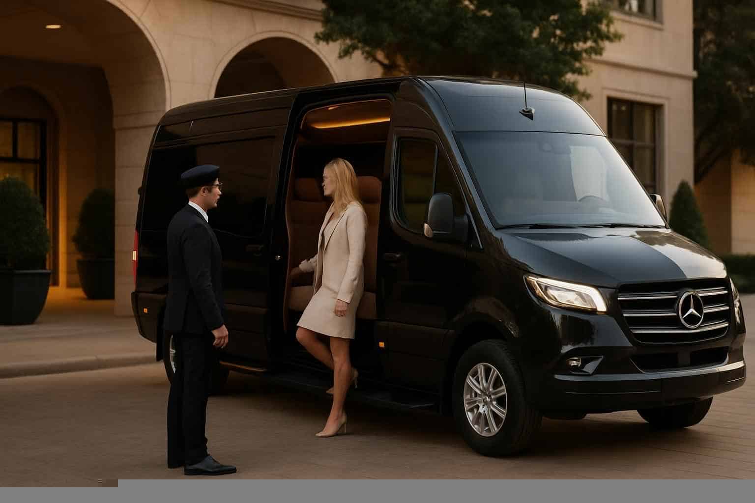 Luxury Sprinter Van Rental With Driver In Addison Texas