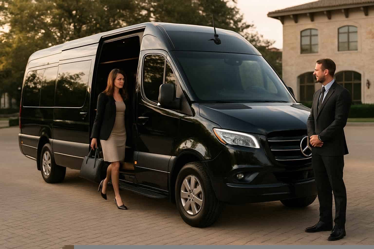 Luxury Sprinter Van Rental with Driver in Carrollton Texas
