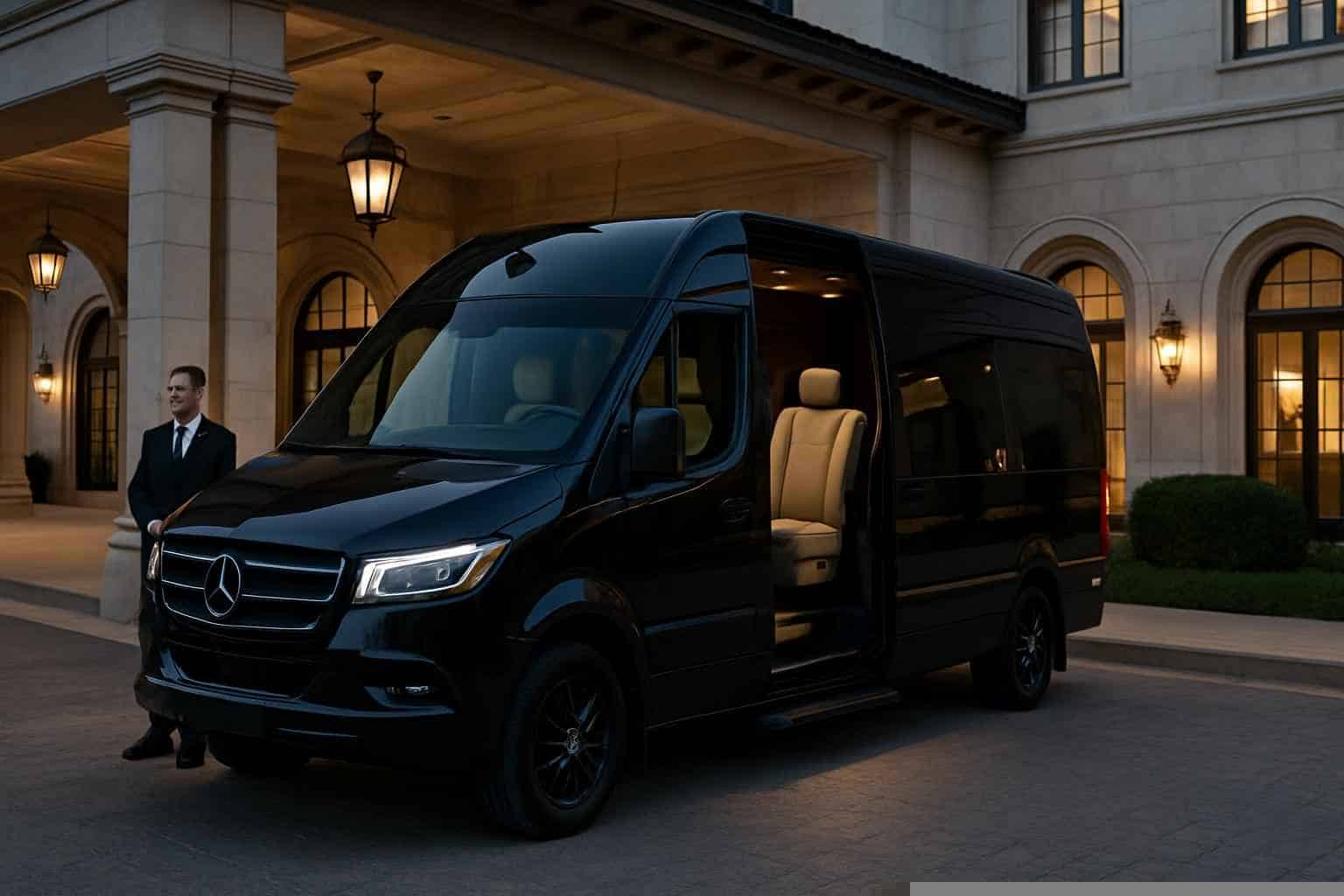 Luxury Sprinter Van Rental With Driver In The Colony Texas
