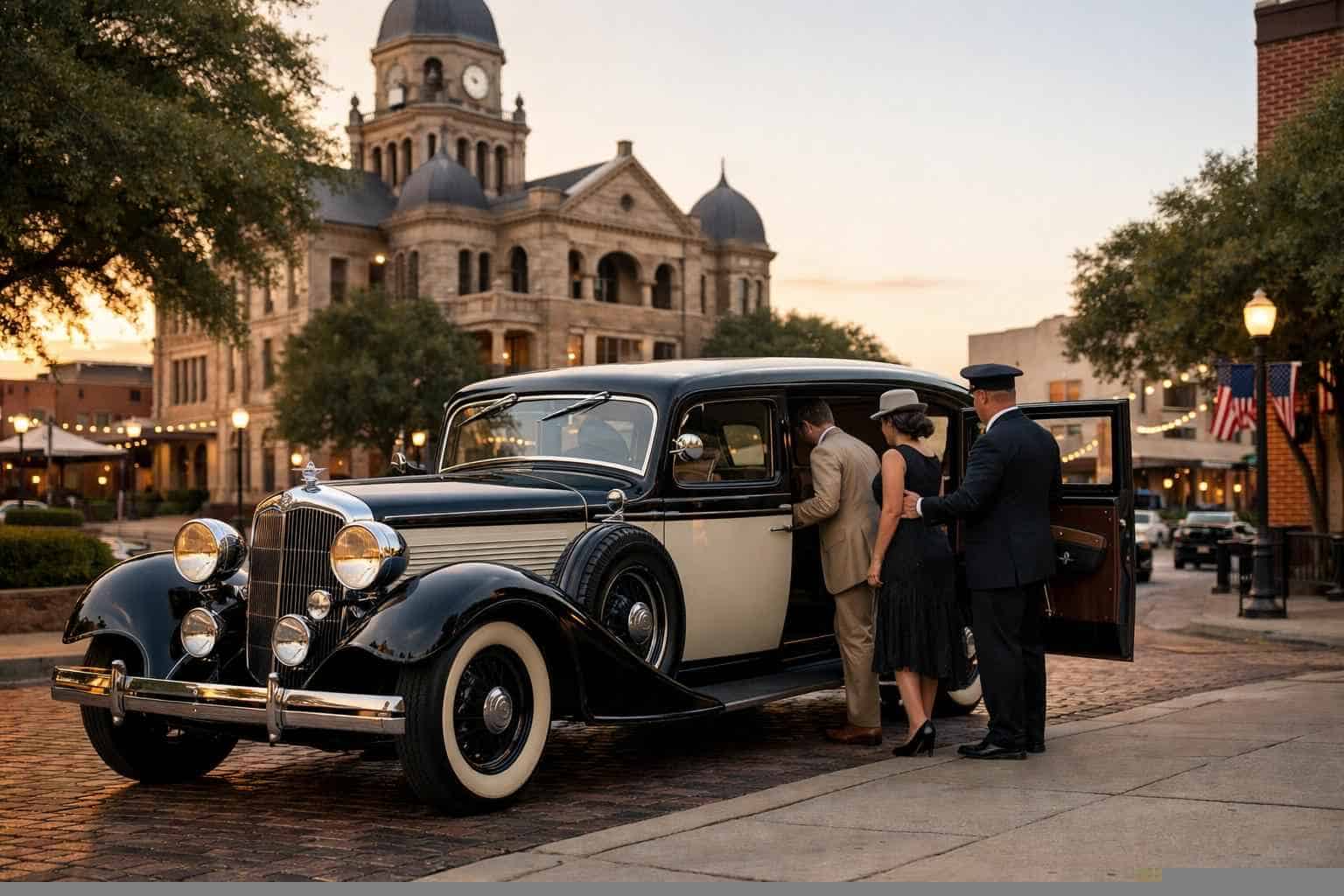 McKinney Texas Antique Vehicle Rental with Driver