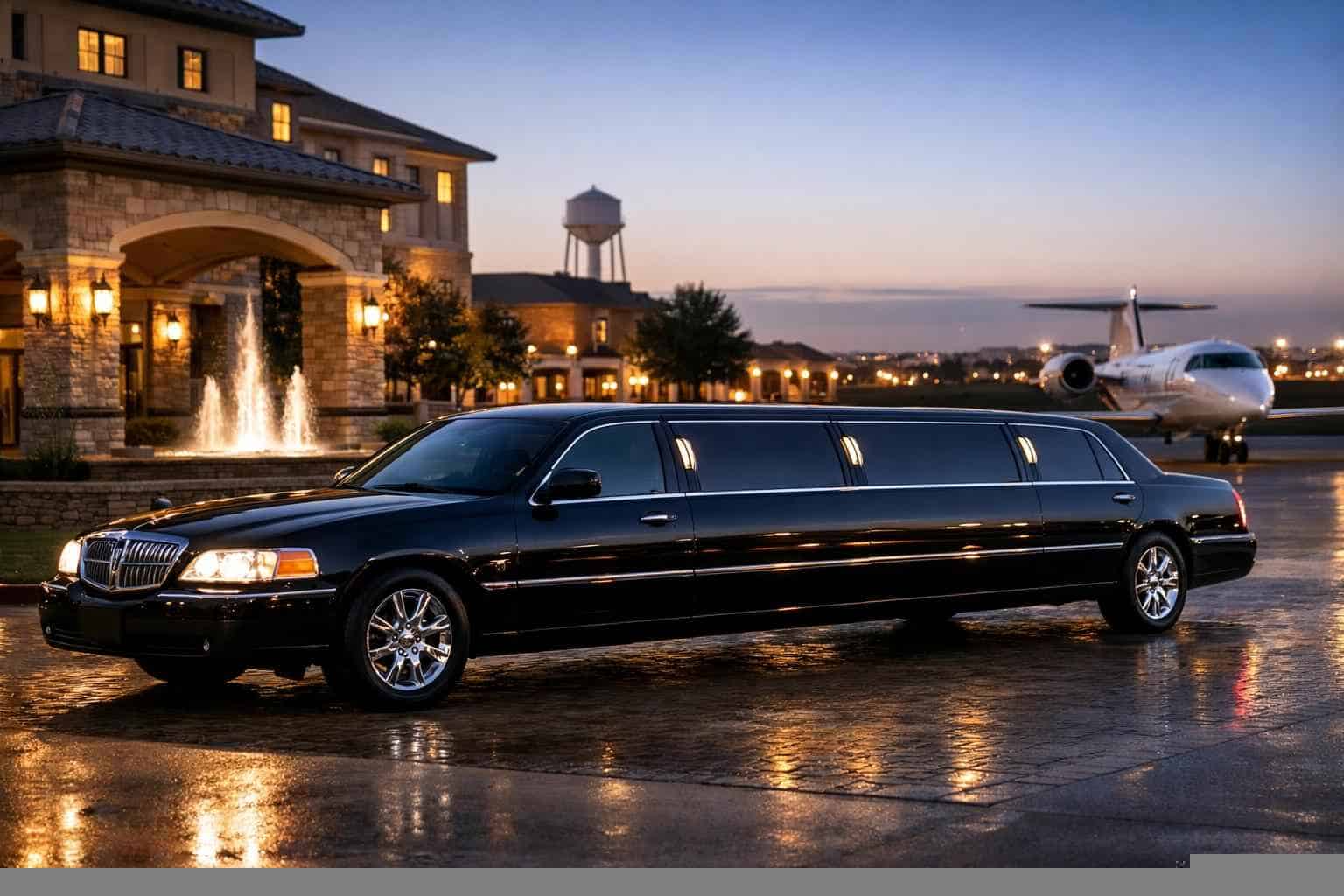 McKinney Texas Black Limo Rental
