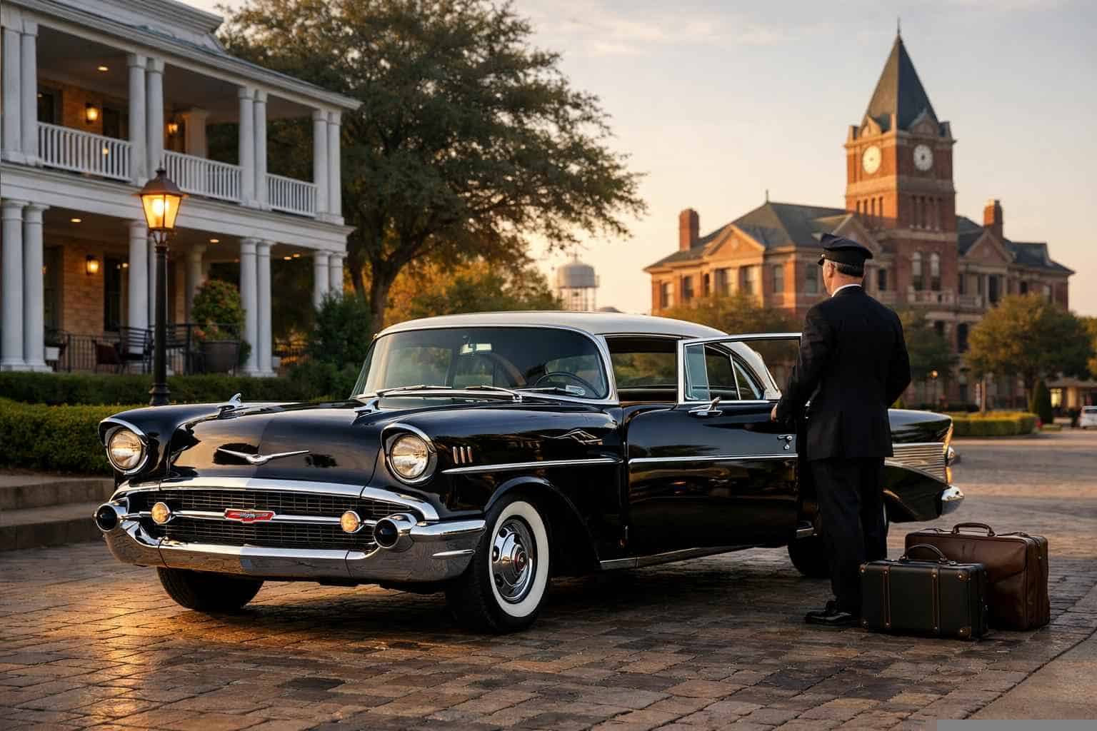 McKinney Texas Classic Car Chauffeur Service