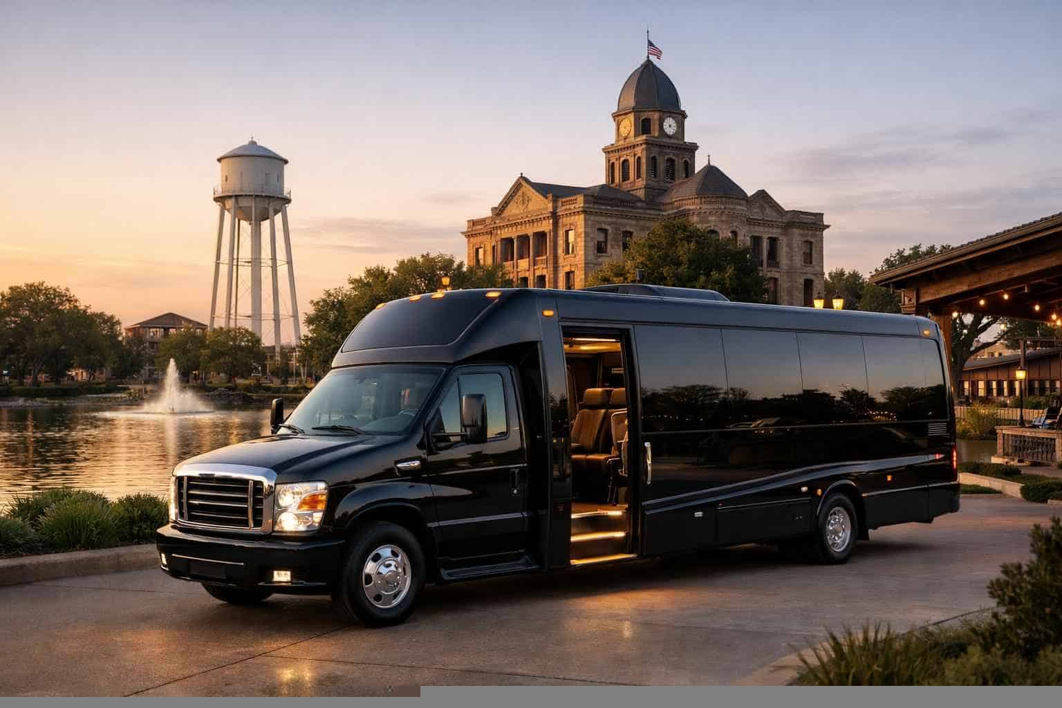 McKinney Texas Shuttle Bus Rental