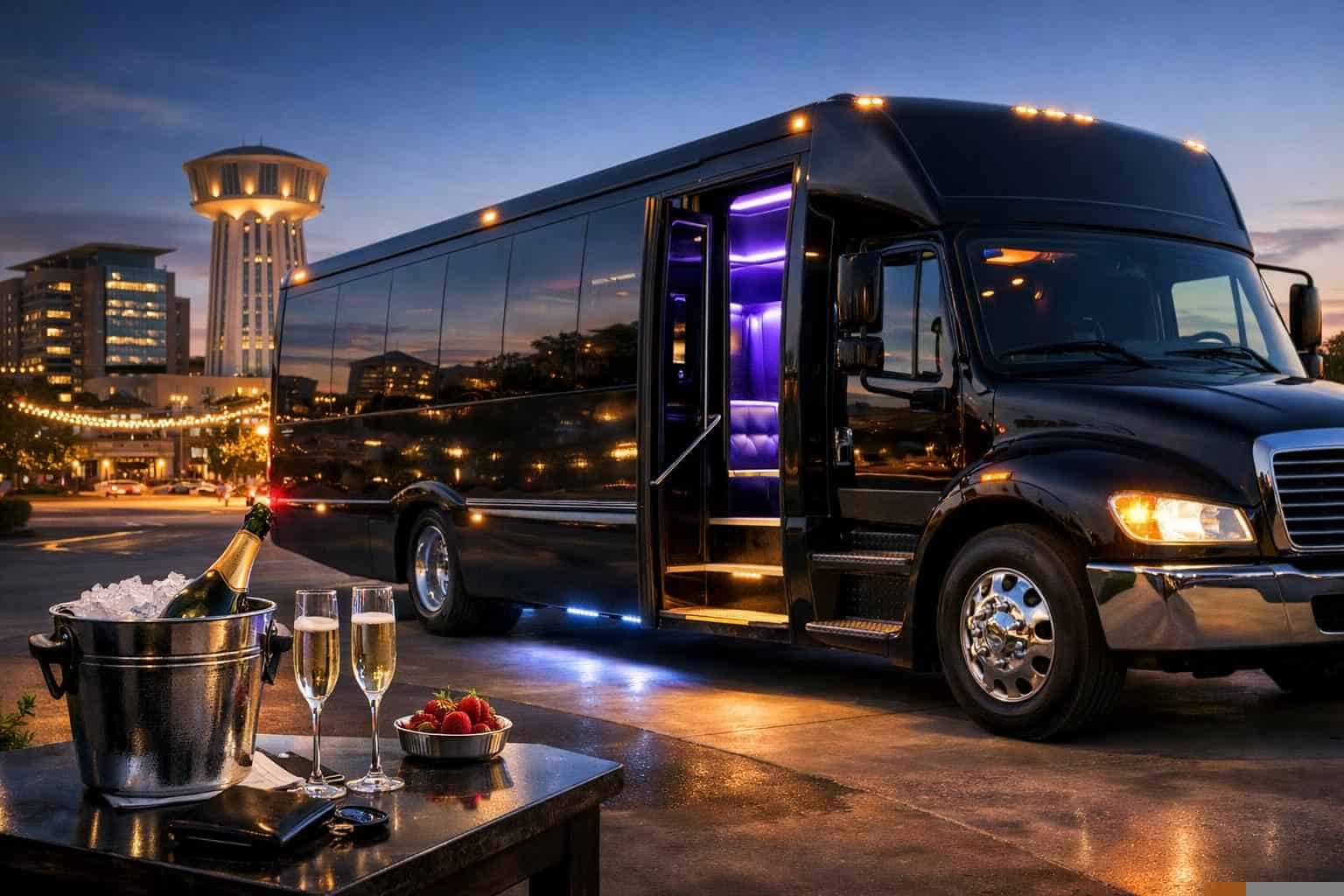 Party Bus Rental Near Me Frisco TX
