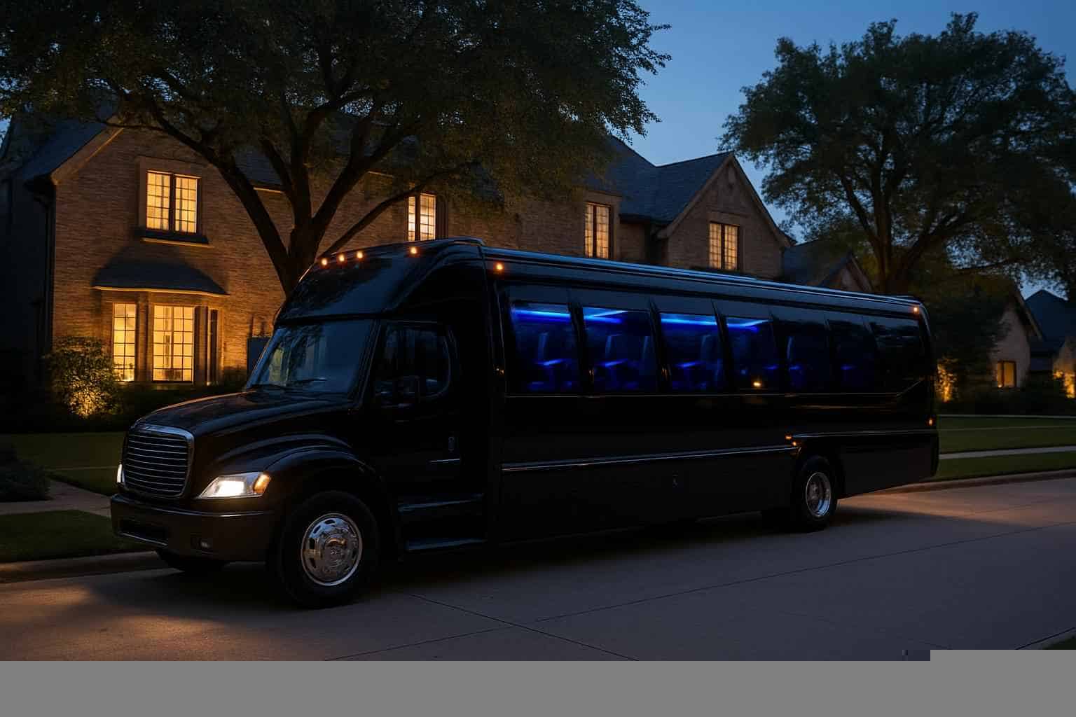 Party Bus Rental Near Me Highland Park TX