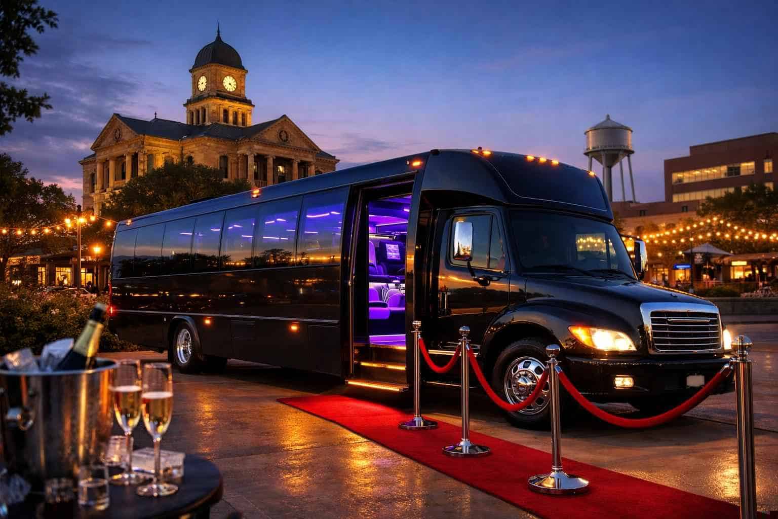 Party Bus Rental Near Me McKinney TX