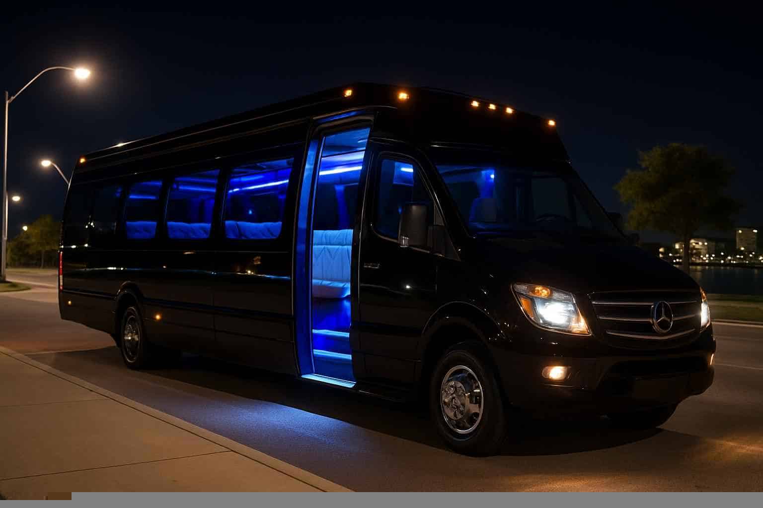 Party Bus Rental Near Me The Colony TX