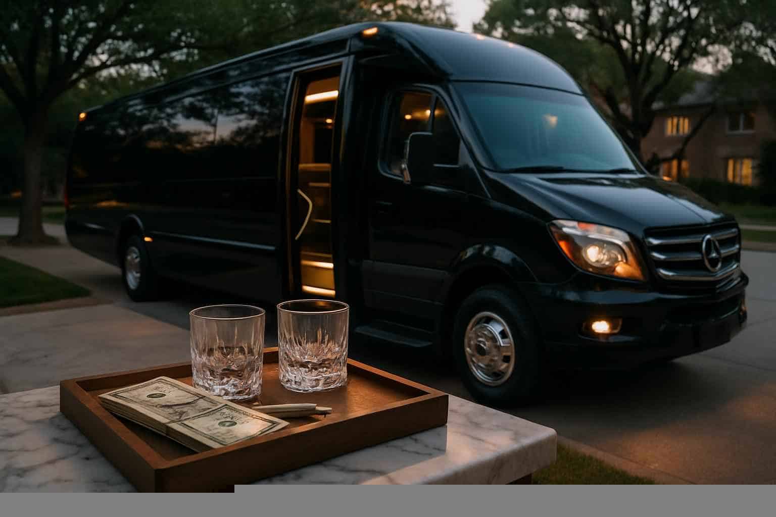 Party Bus Rental Prices in Highland Park TX