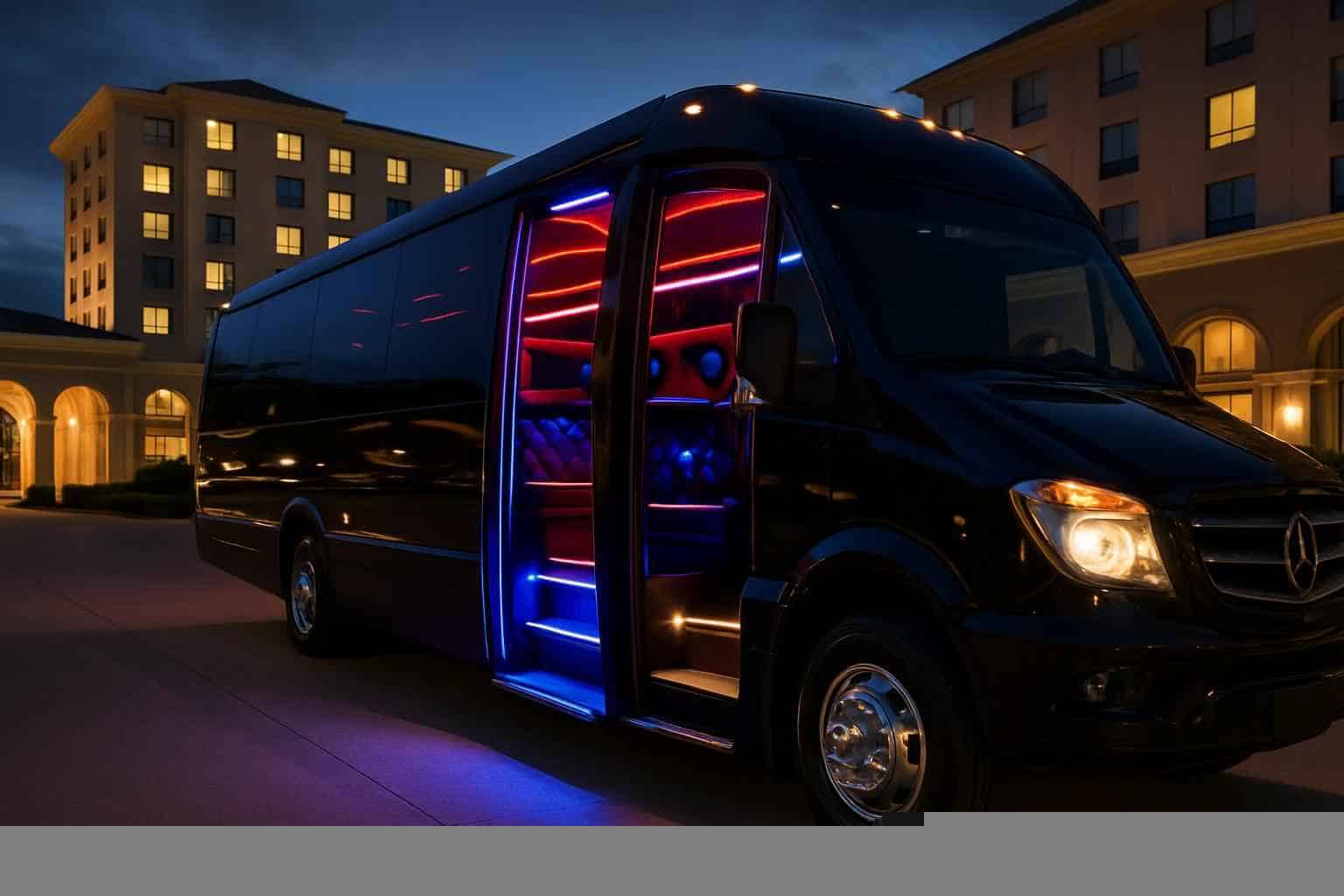 Party Bus Rental Prices in Irving TX
