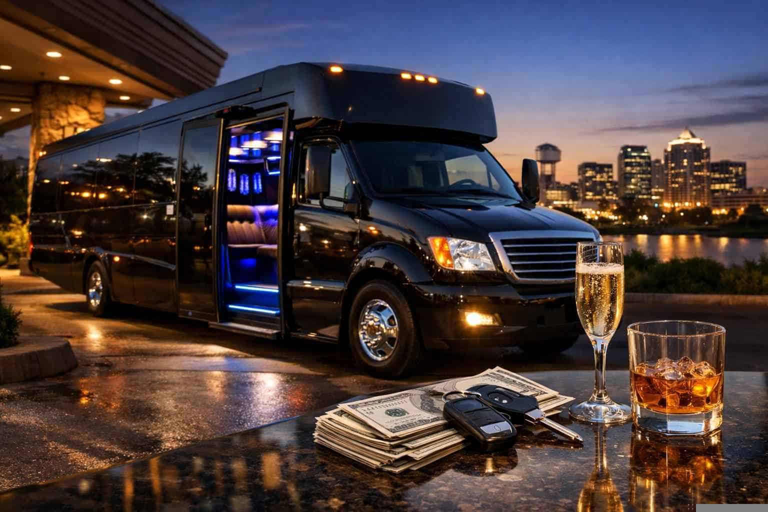 Party Bus Rental Prices in McKinney TX