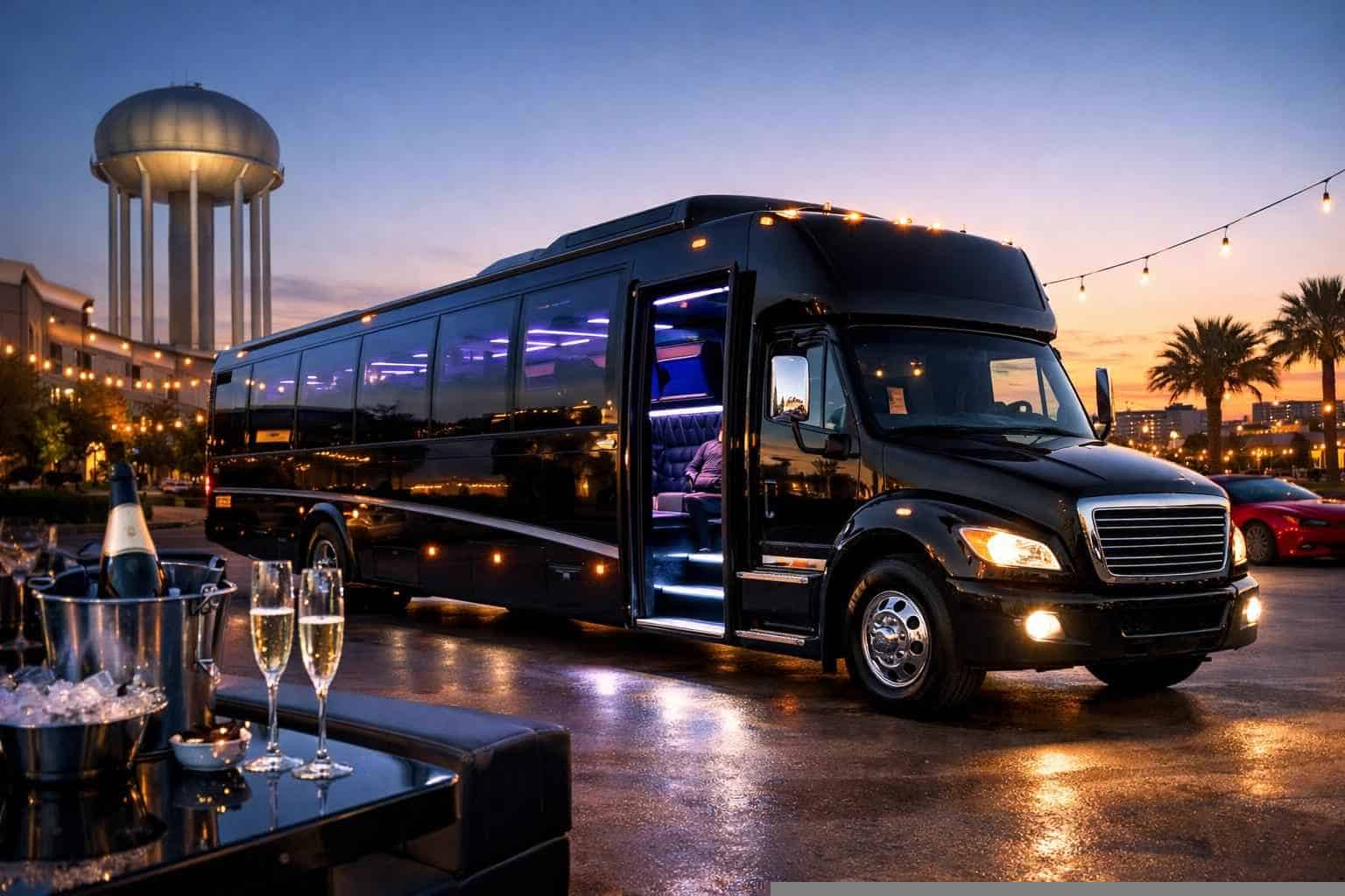 Party Bus Rental Services in Frisco Texas