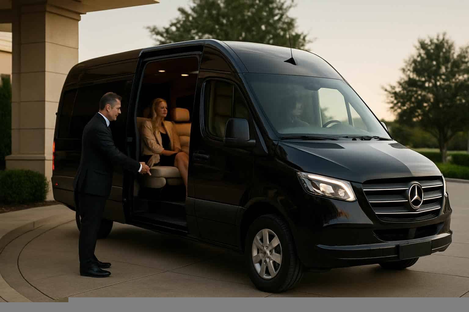 Passenger Van with Driver Addison TX