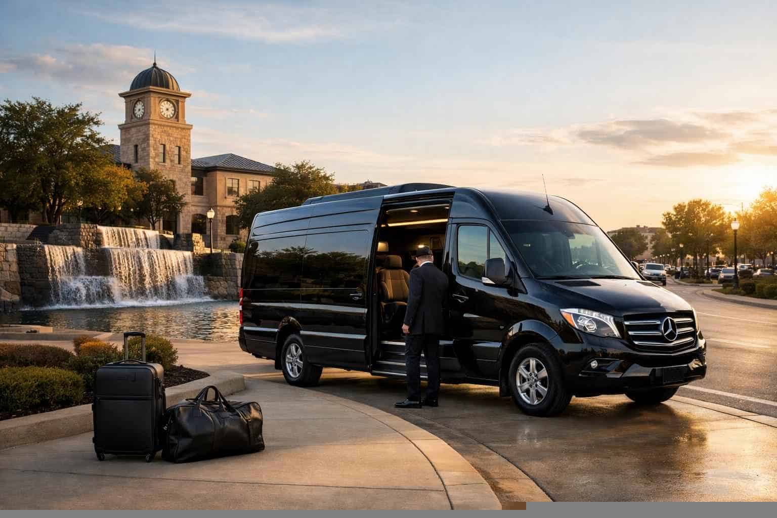 Passenger Van with Driver Allen TX