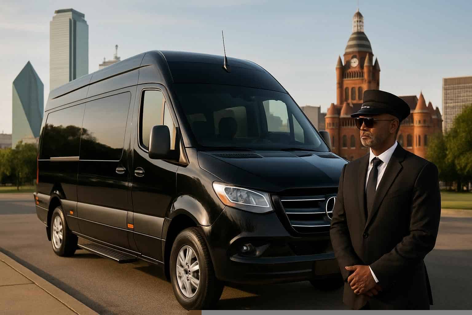 Passenger Van with Driver Dallas TX