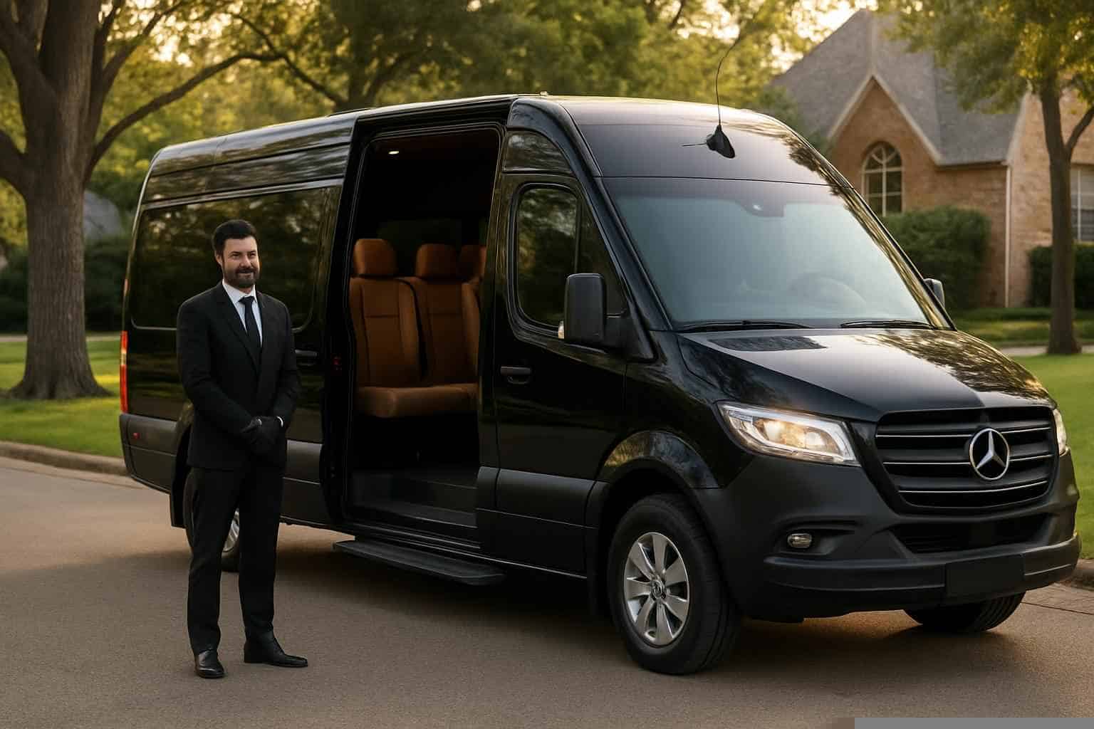 Passenger Van with Driver Flower Mound TX