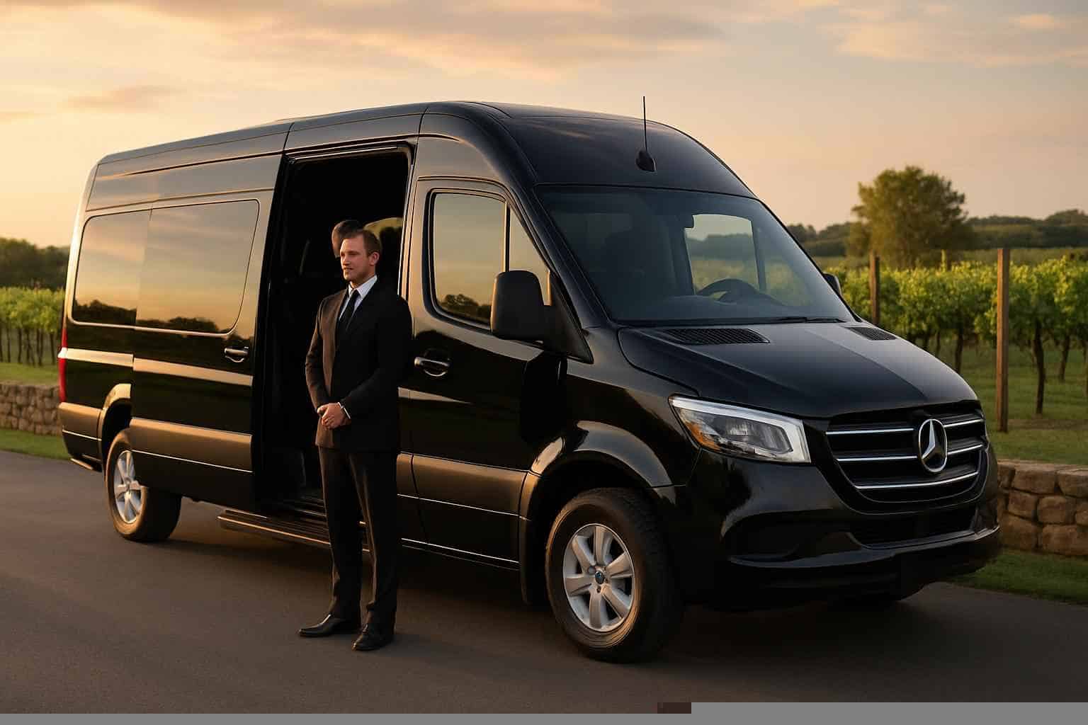 Passenger Van with Driver Grapevine TX