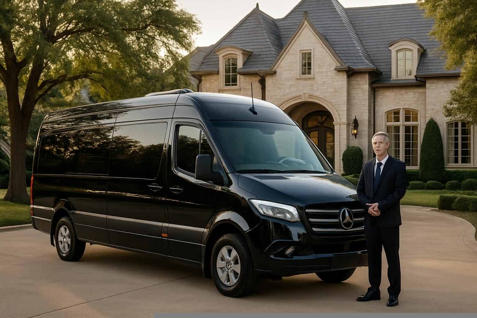 Passenger Van With Driver In Southlake Texas
