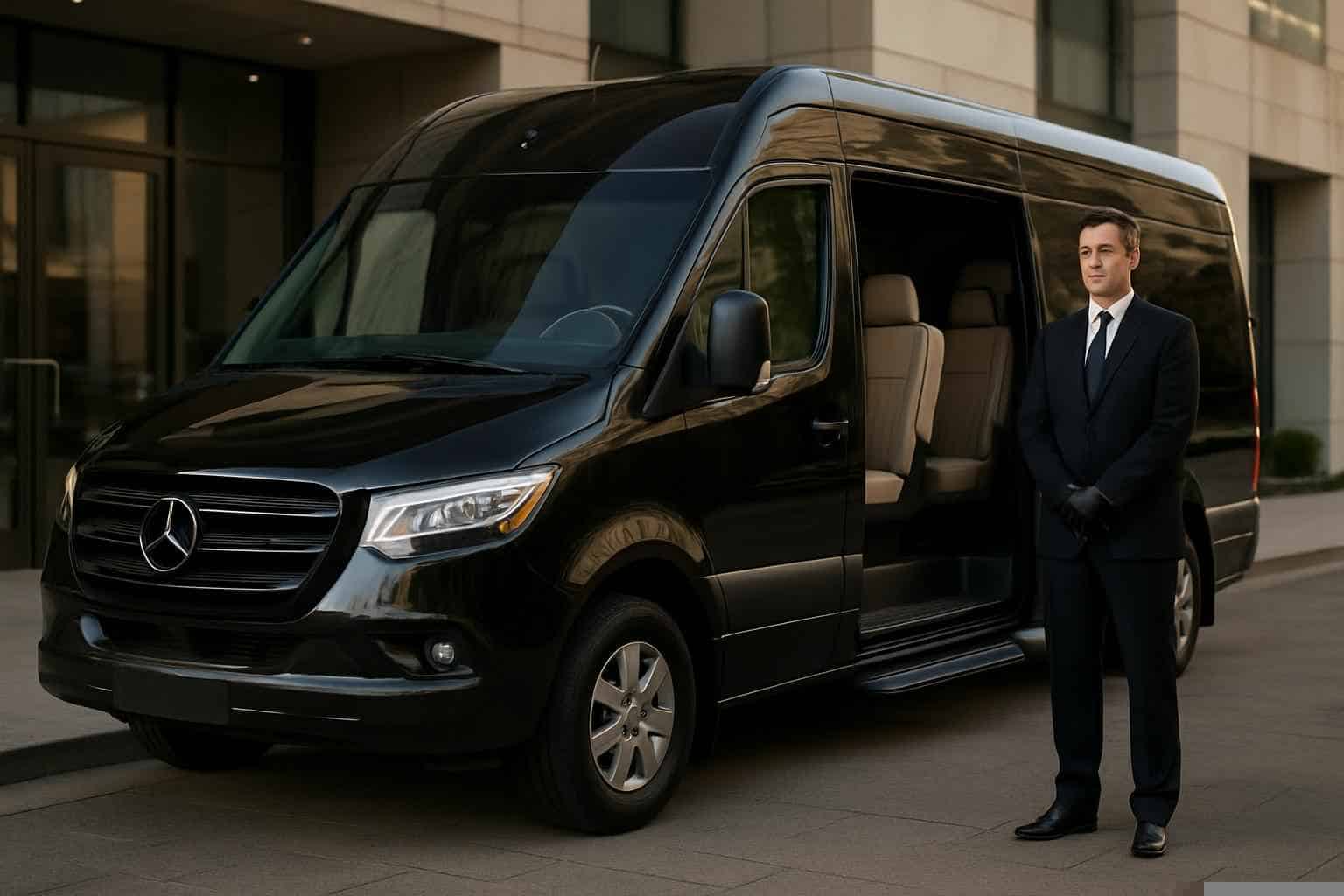 Passenger Van with Driver Irving TX