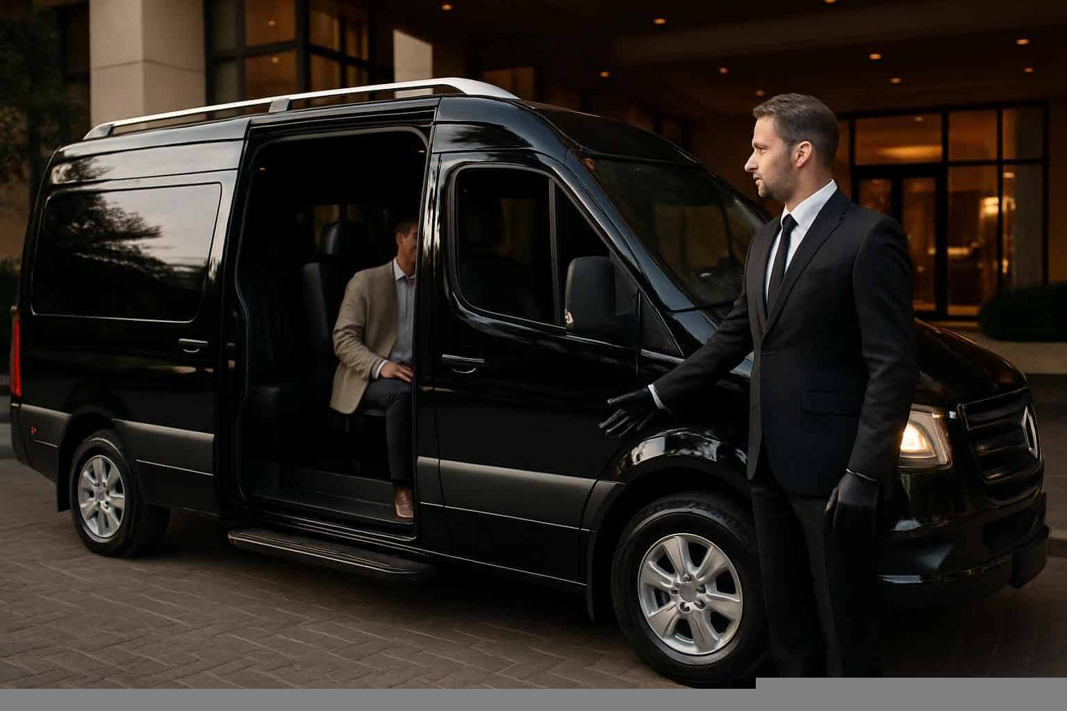 Passenger Van with Driver Lewisville TX