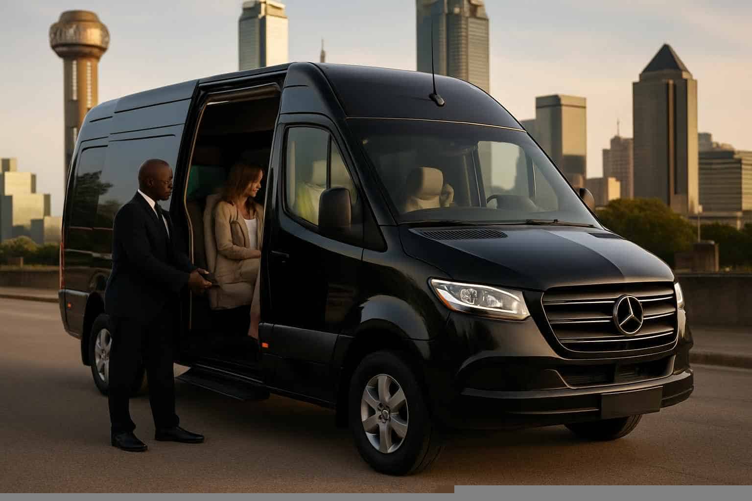 Passenger Van with Driver Near Me Dallas TX