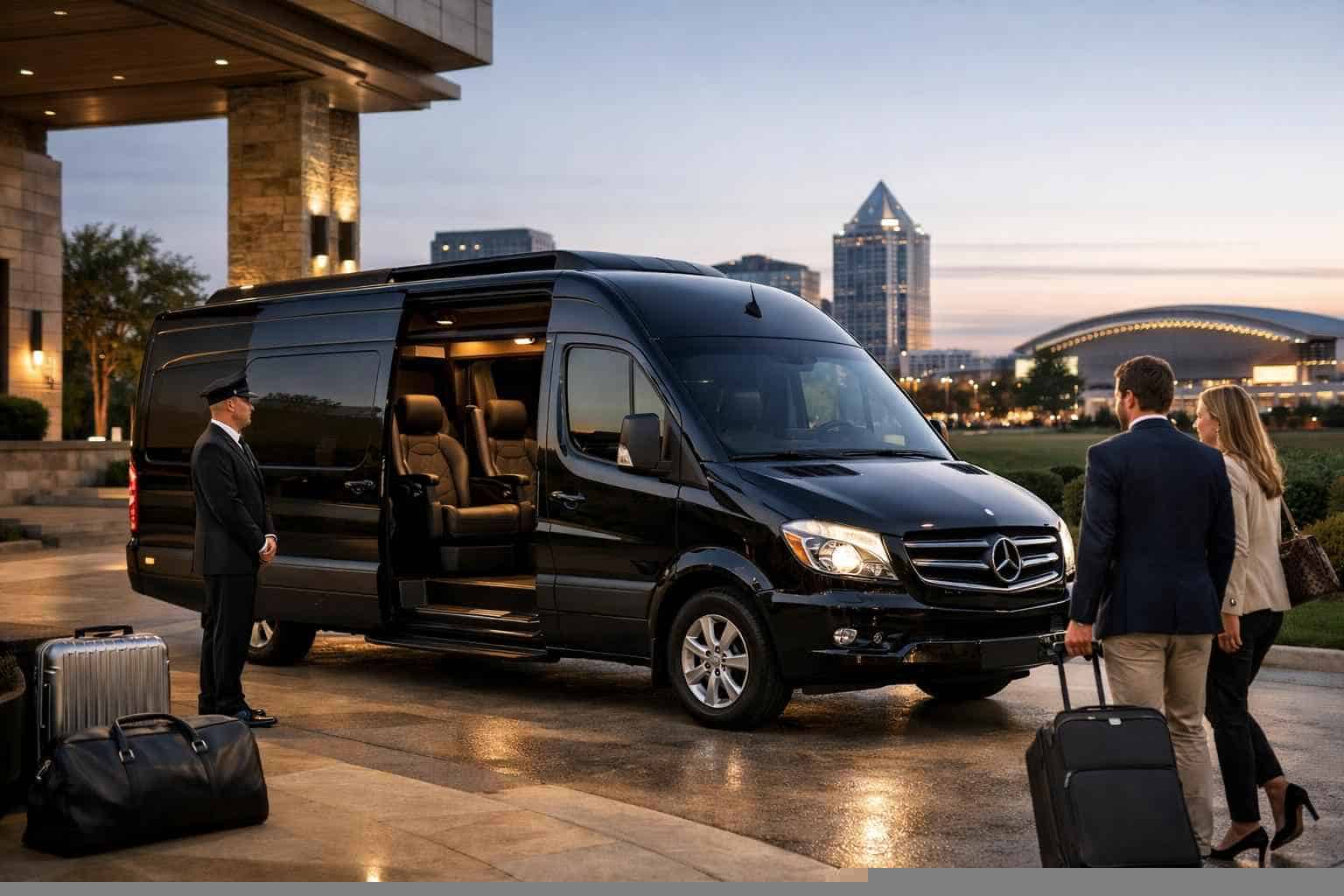 Passenger Van With Driver Near Me Frisco TX