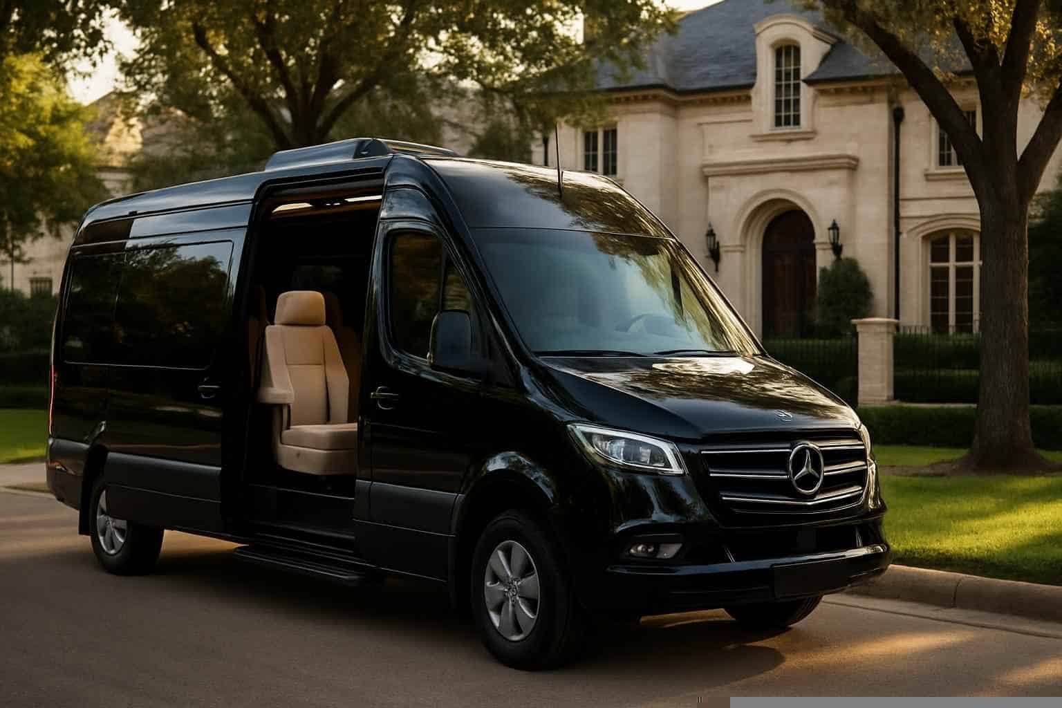 Passenger Van with Driver Near Me Highland Park TX