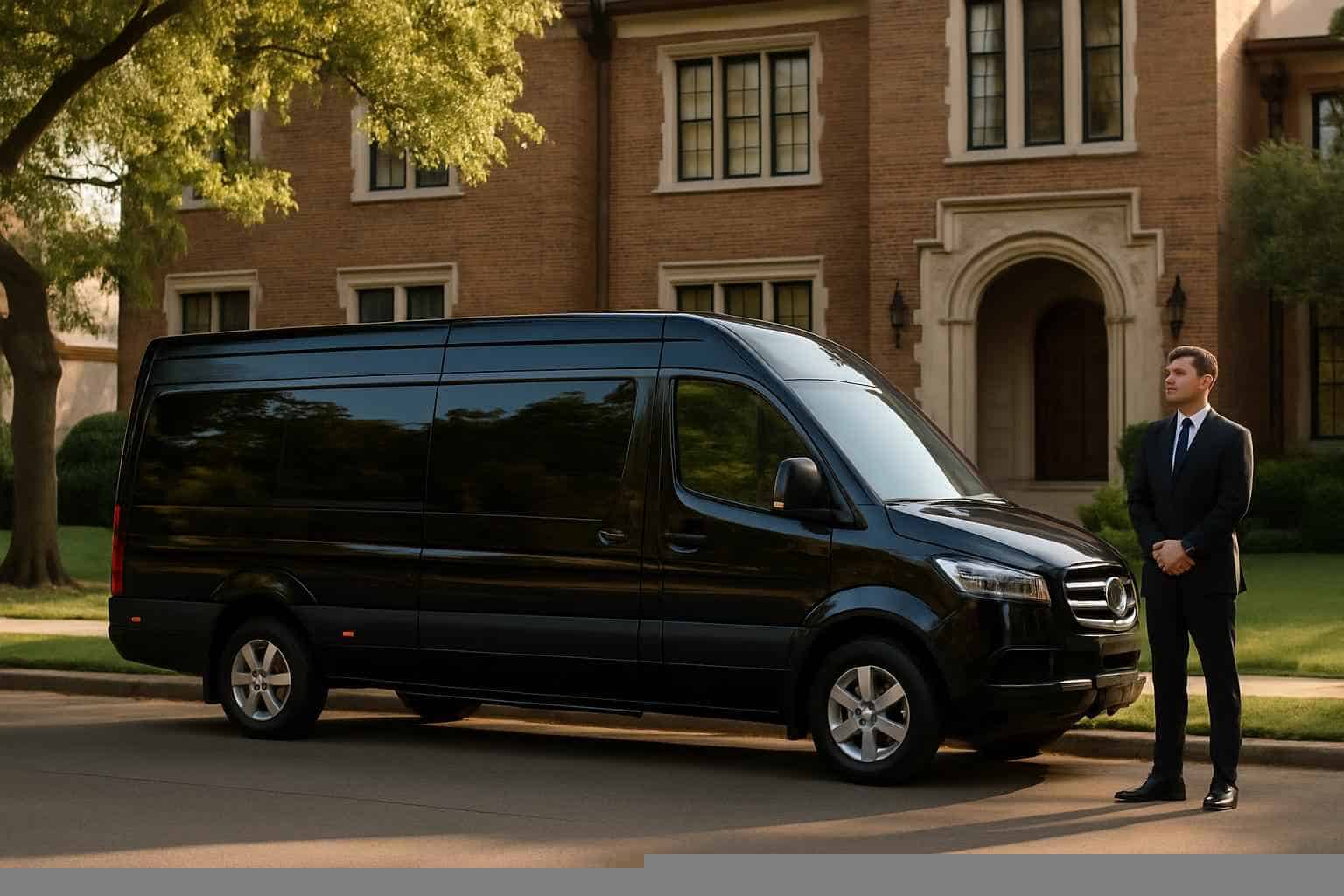 Passenger Van with Driver Near Me University Park TX