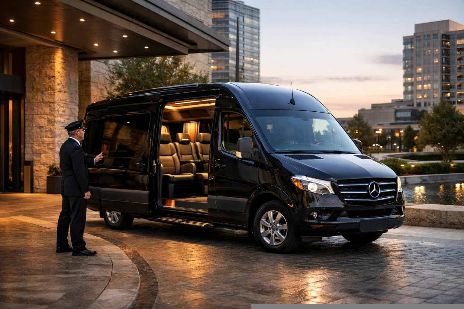 Passenger Van with Driver Plano TX