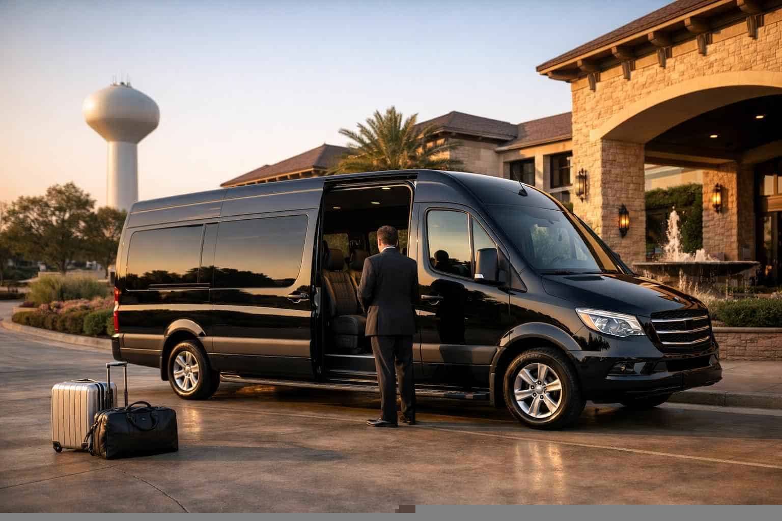Passenger Van with Driver Services in Allen Texas
