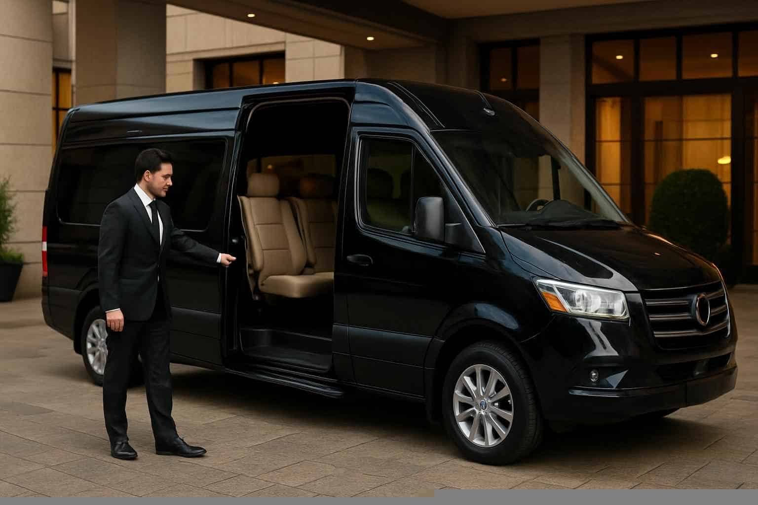 Passenger Van with Driver Services in Carrollton Texas