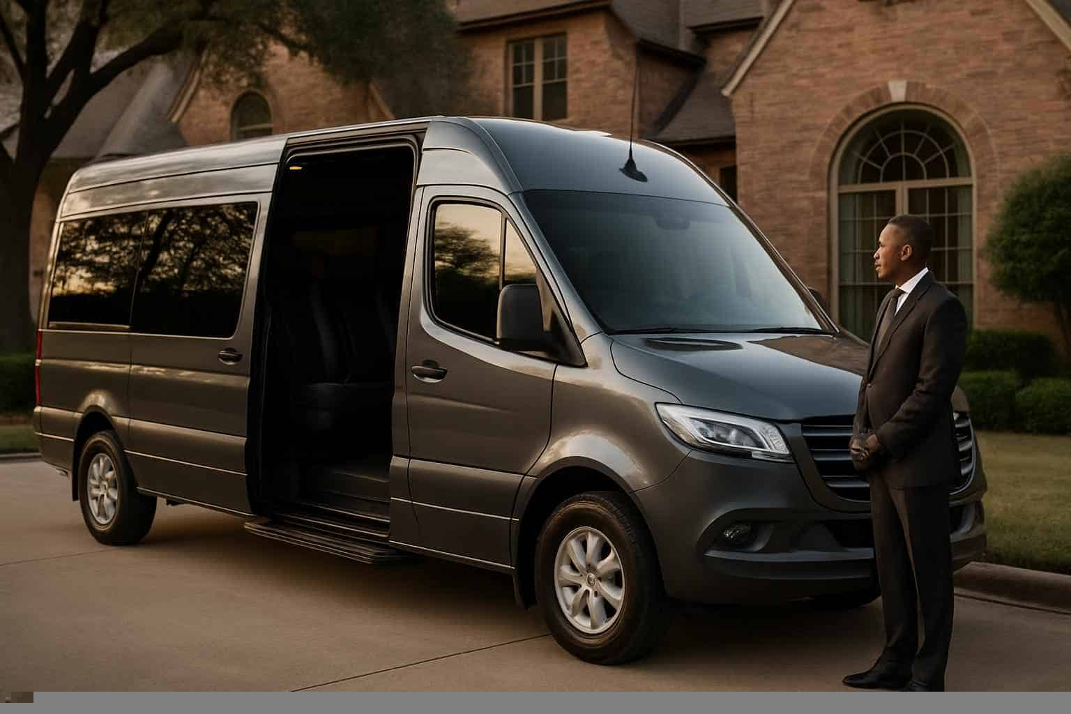 Passenger Van with Driver Services in Coppell Texas