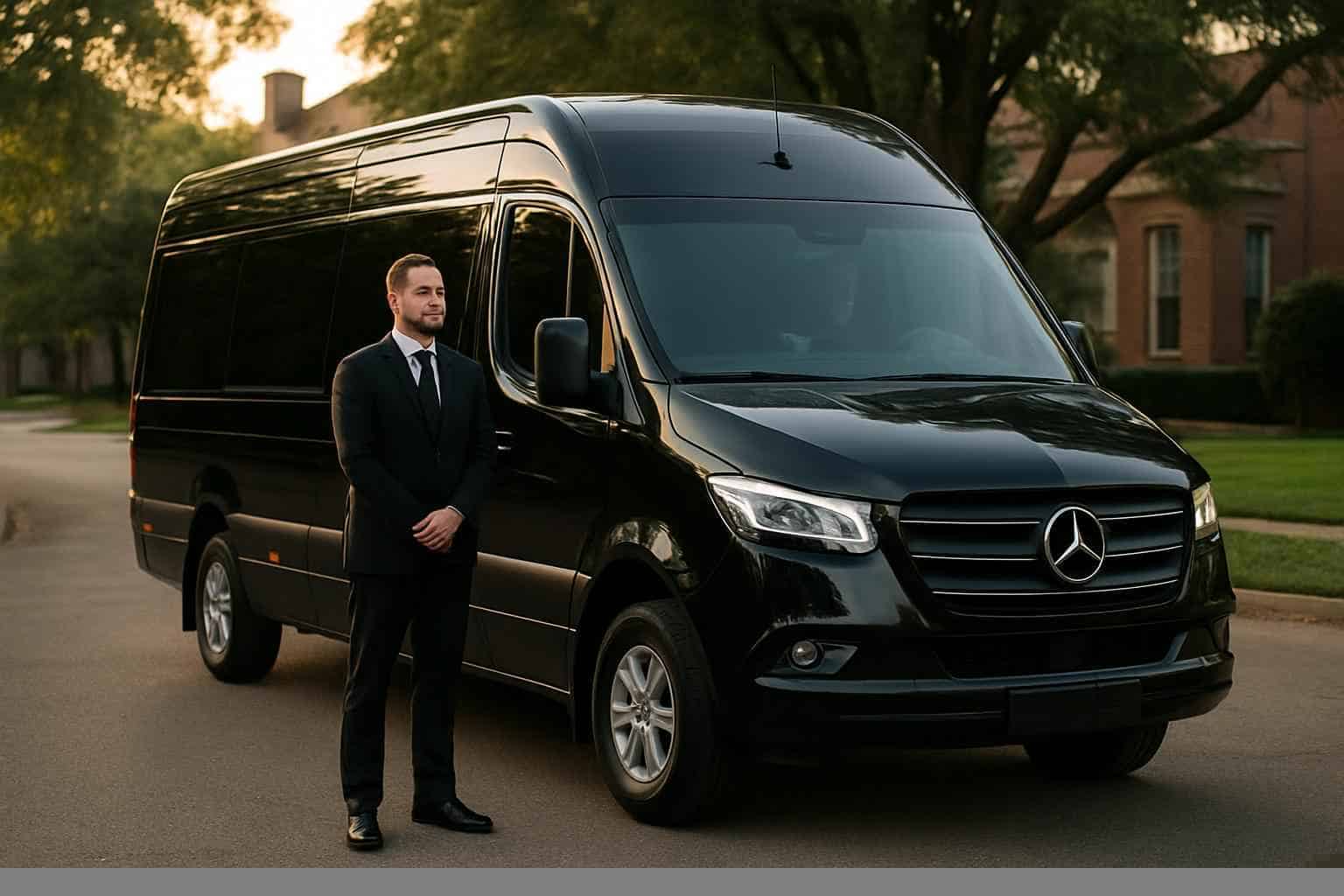 Passenger Van with Driver Services in Farmers Branch Texas