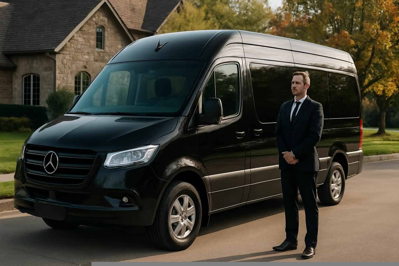 Passenger Van with Driver Services in Flower Mound Texas