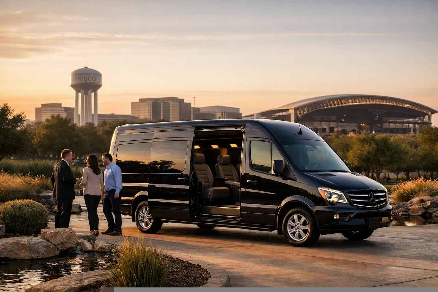 Passenger Van With Driver Services In Frisco Texas