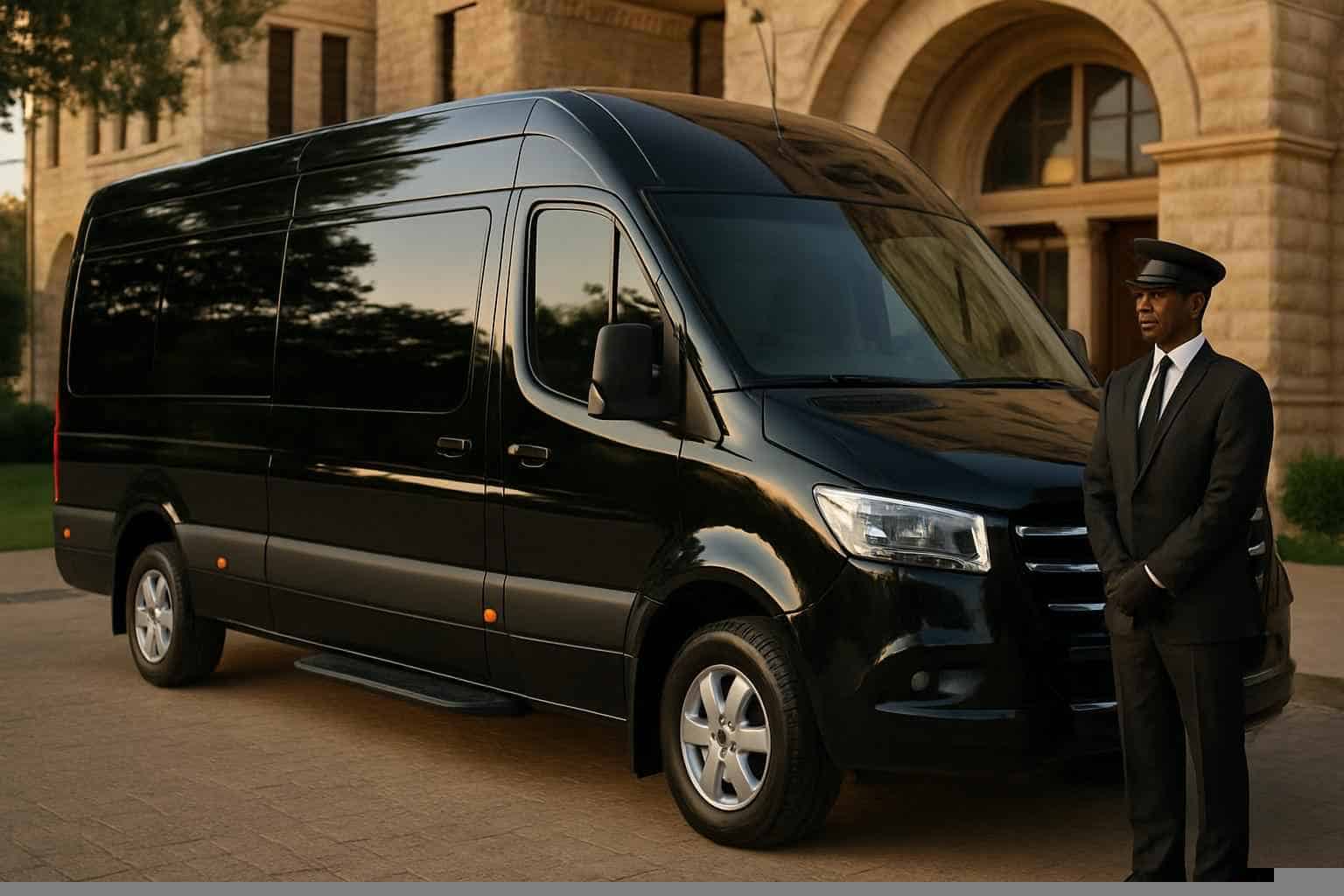 Passenger Van with Driver Services in Grapevine Texas