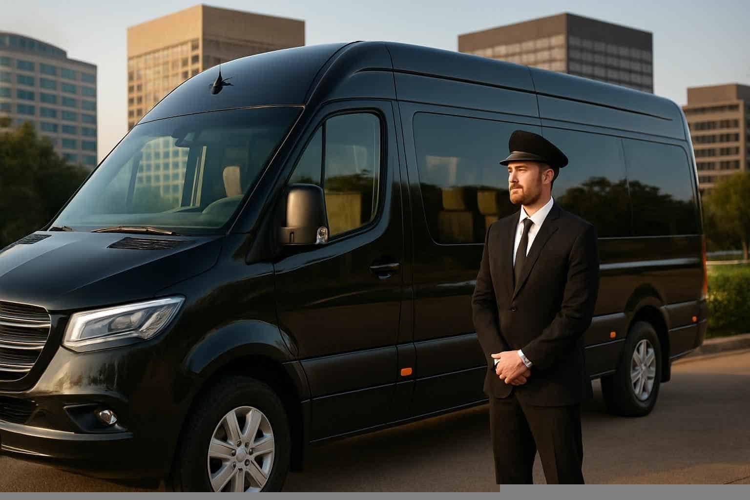 Passenger Van with Driver Services in Irving Texas