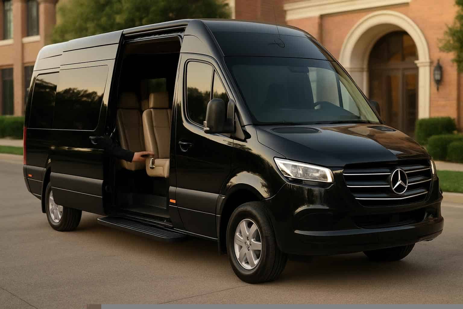 Passenger Van with Driver Services in Lewisville Texas