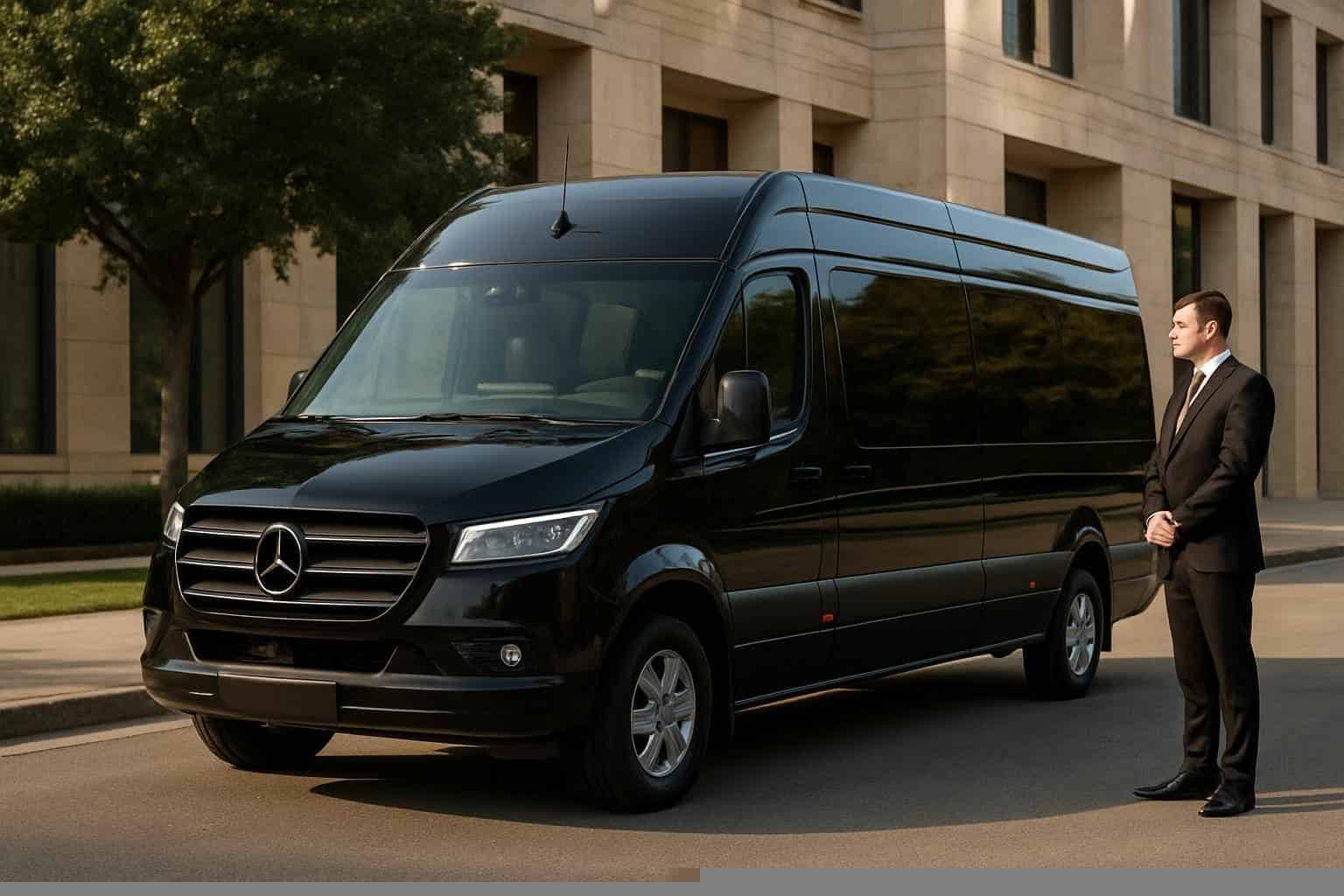 Passenger Van with Driver Services in Richardson Texas