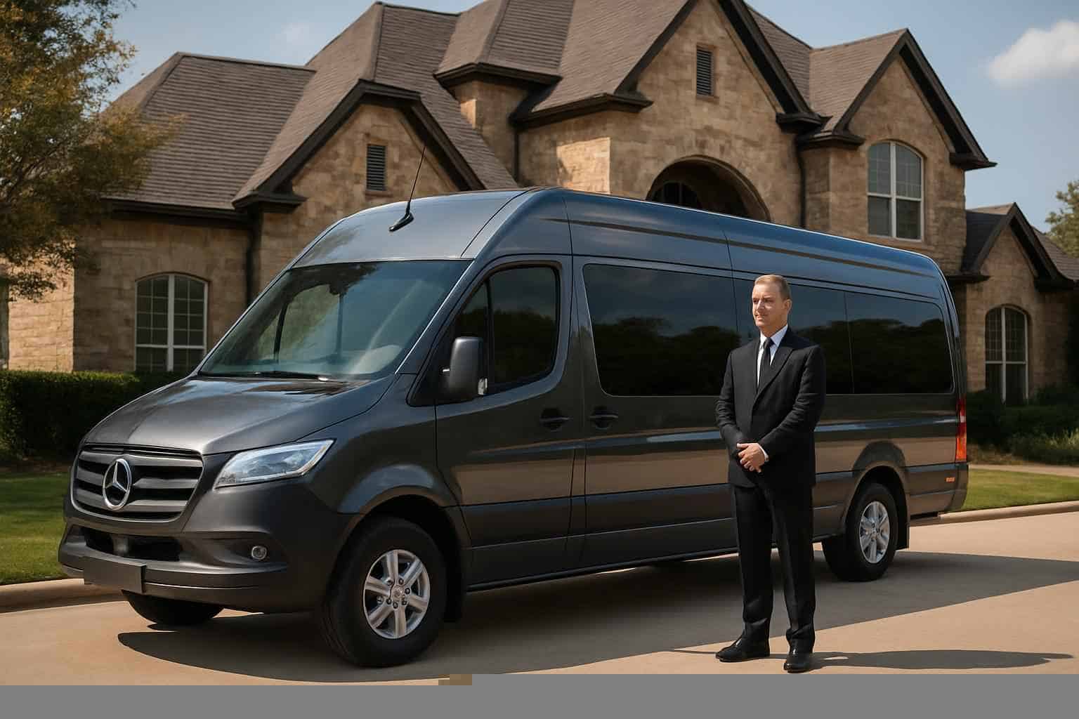 Passenger Van With Driver Services In Southlake Texas