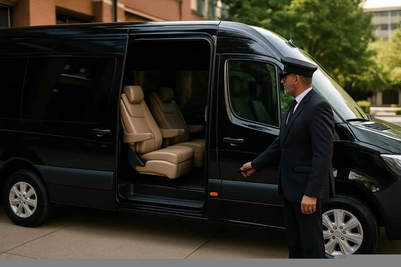 Passenger Vans with Driver in Addison Texas