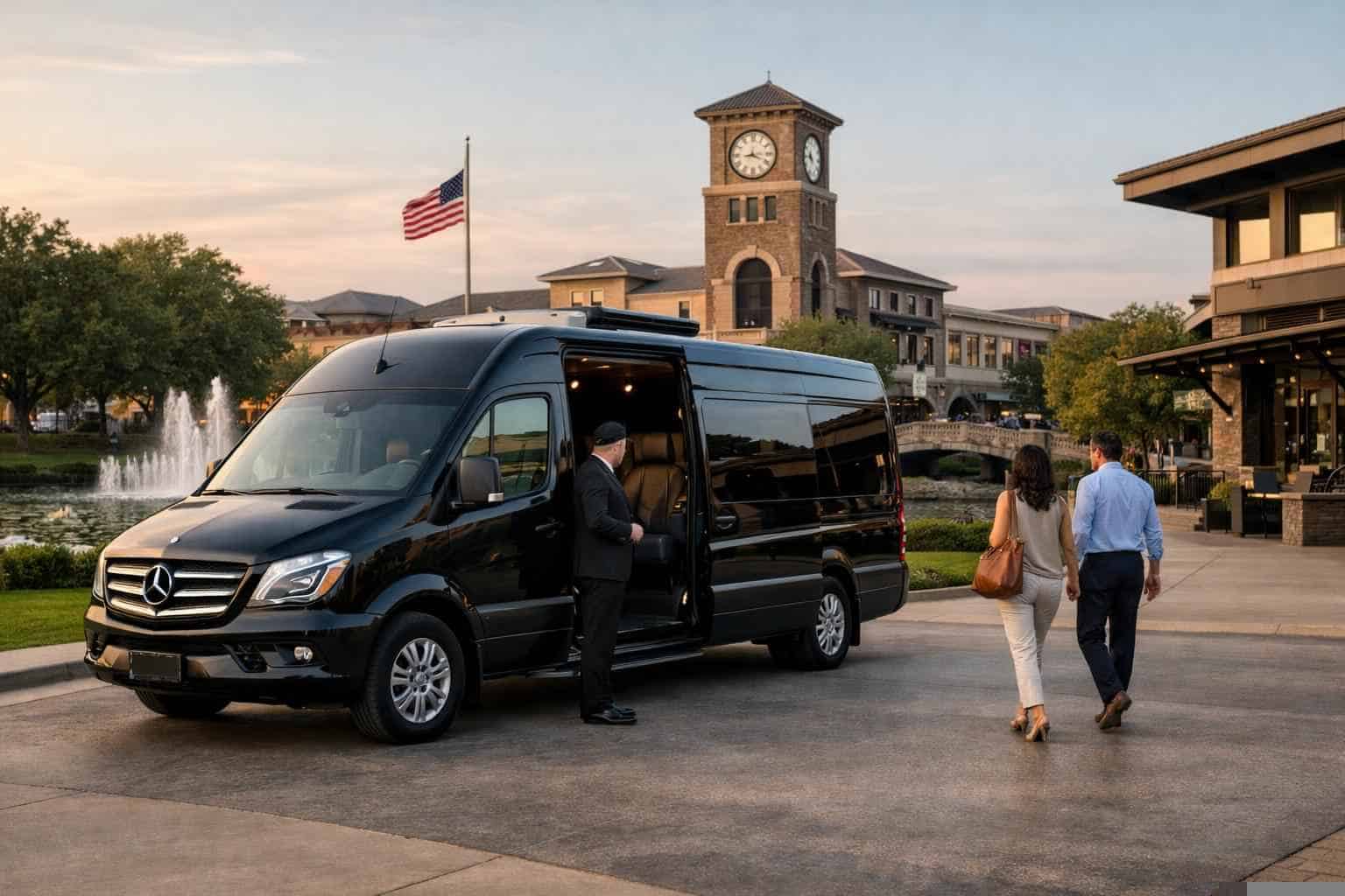 Passenger Vans with Driver in Allen Texas