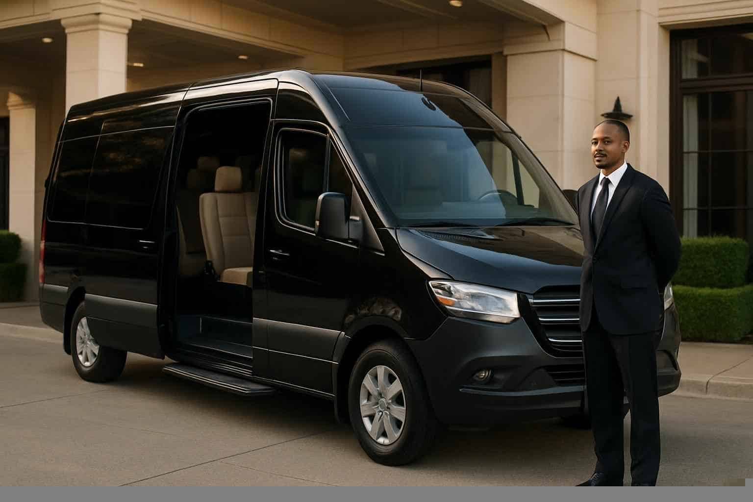 Passenger Vans with Driver in Coppell Texas