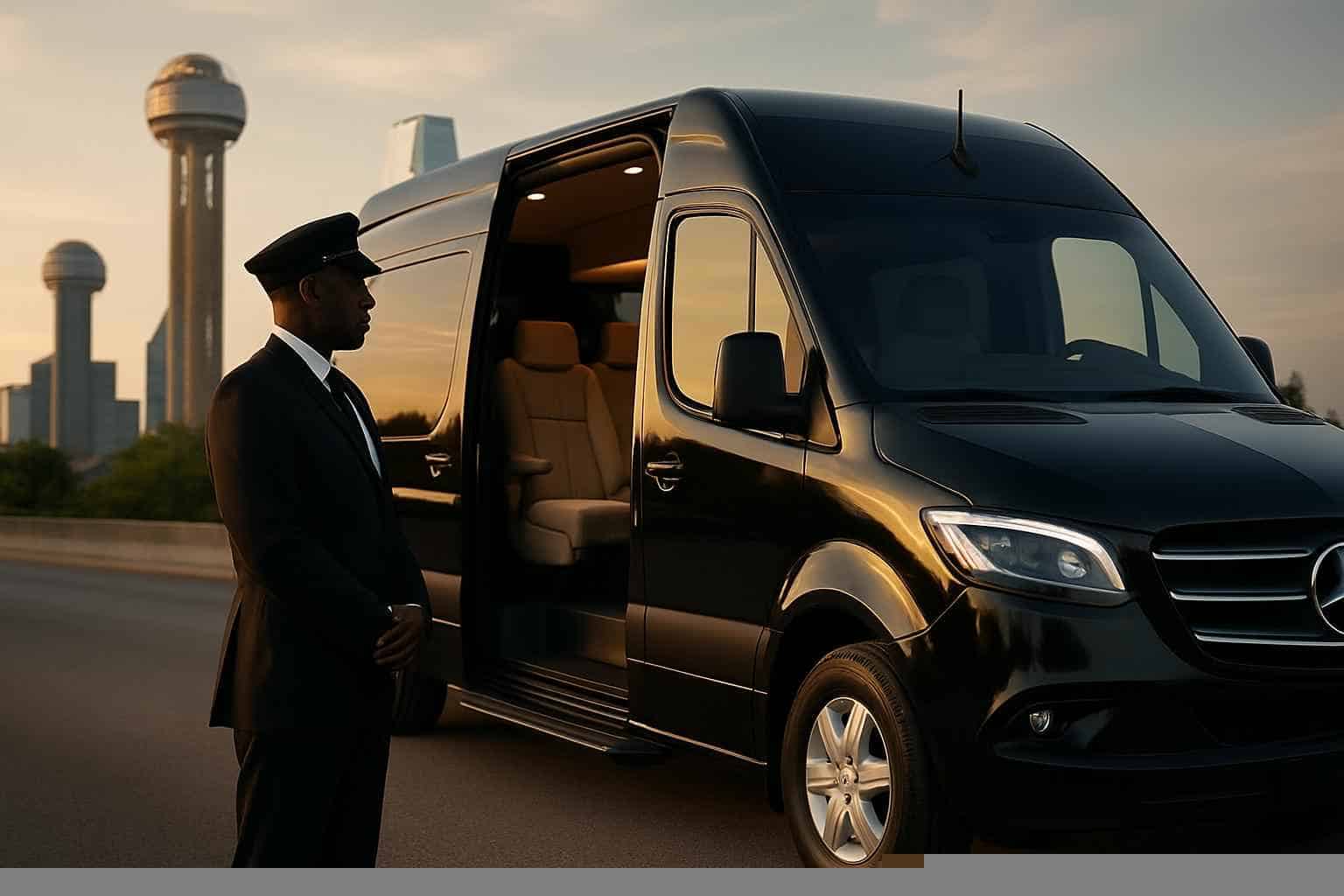 Passenger Vans with Driver in Dallas Texas