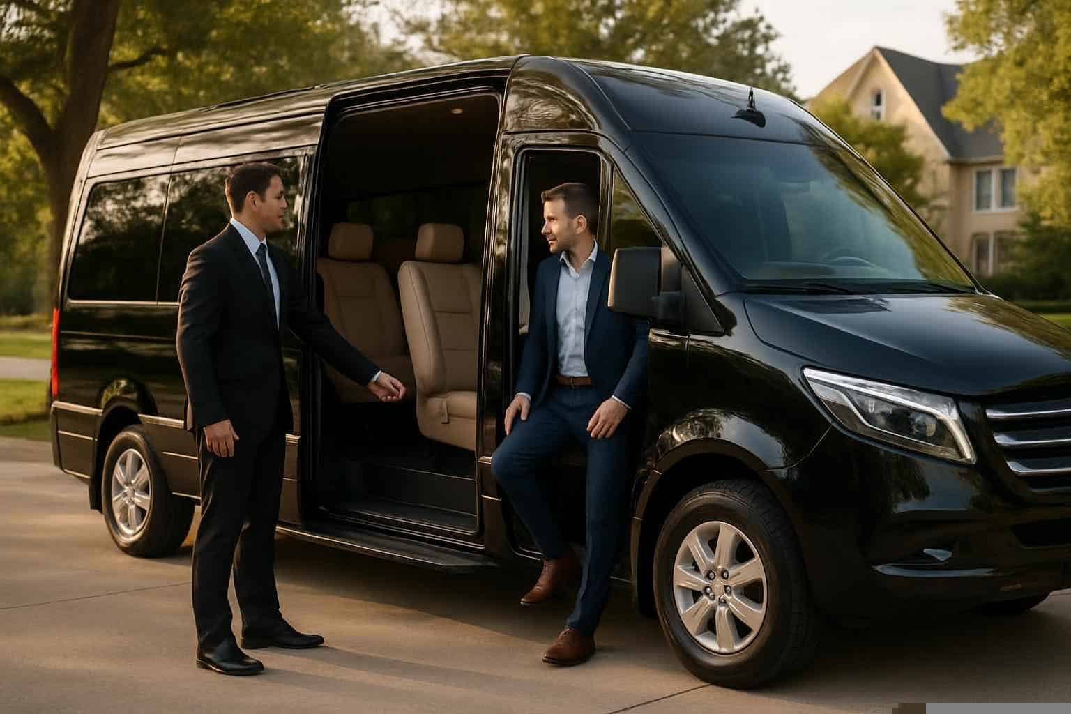 Passenger Vans with Driver in Flower Mound Texas
