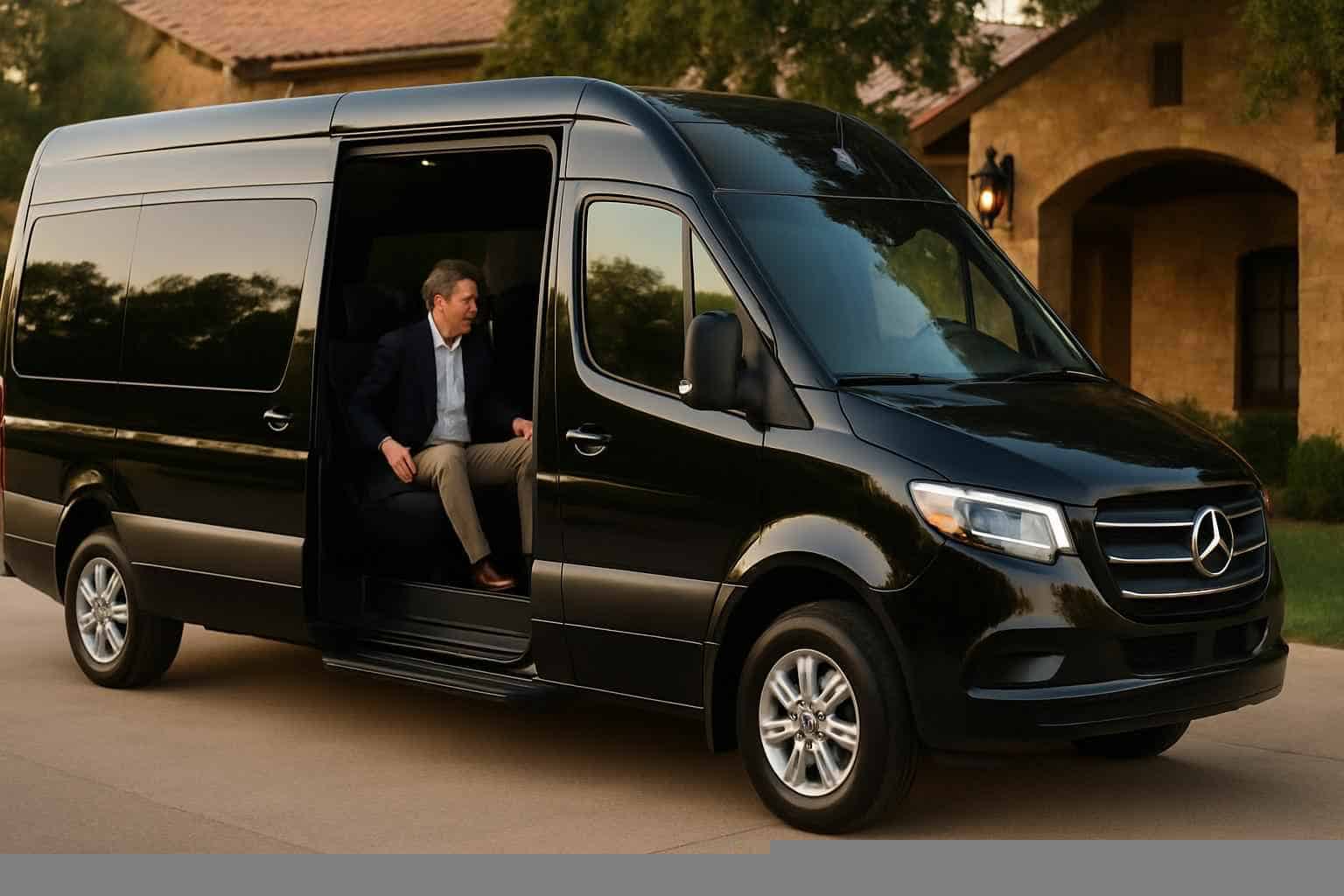 Passenger Vans with Driver in Grapevine Texas