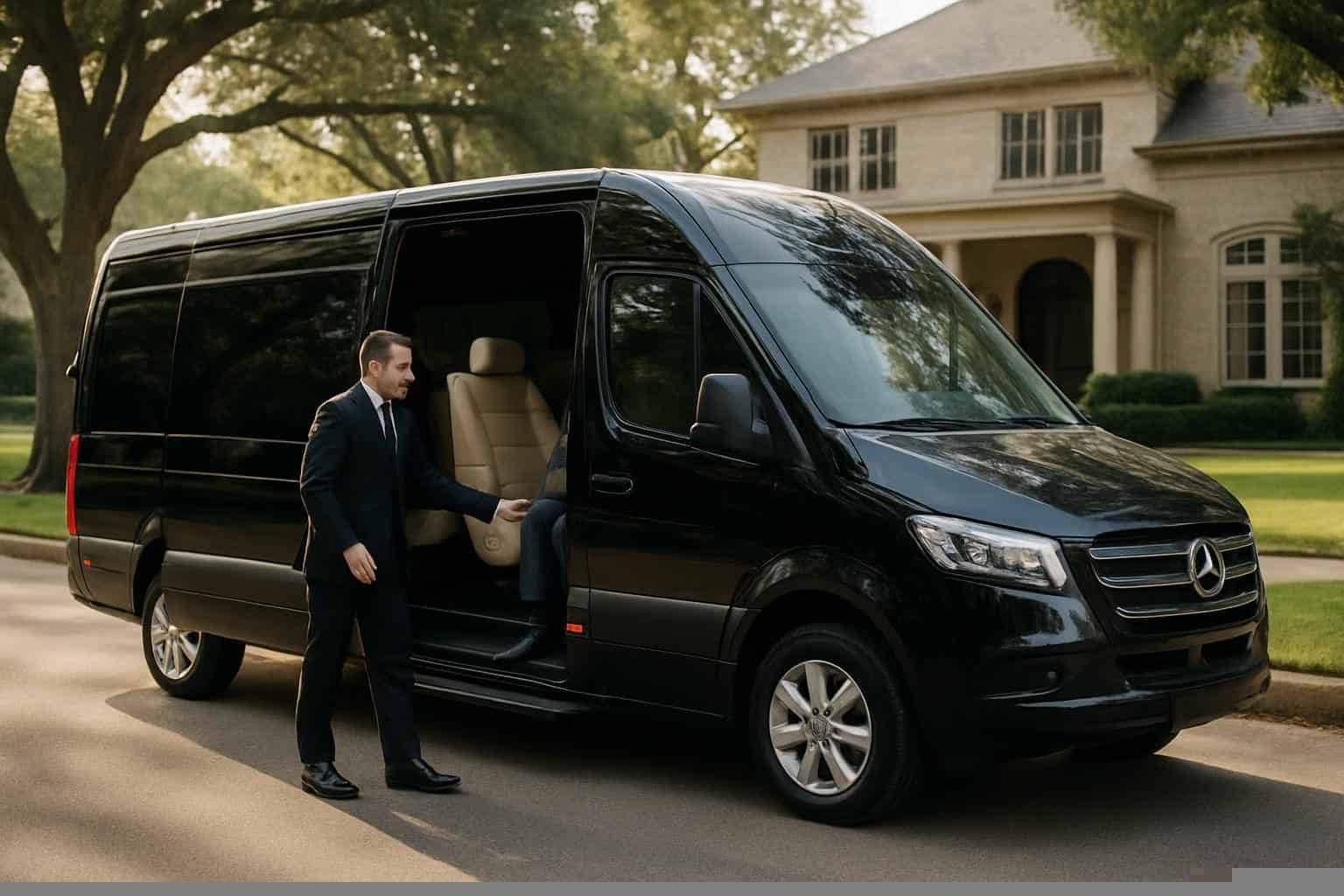 Passenger Vans with Driver in Highland Park Texas