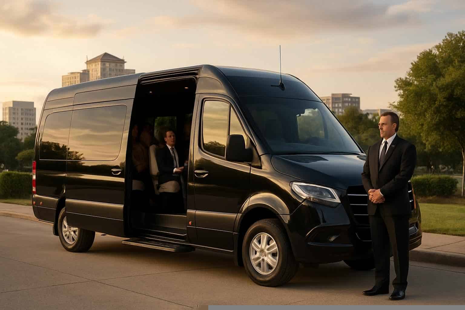 Passenger Vans with Driver in Lewisville Texas